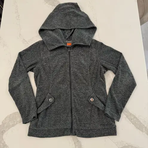 Merrell Zaida Full Zip Fleece Hooded Cozycore Jacket Women’s Medium Heather Gray