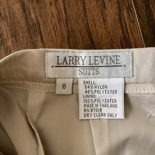 Larry Levine Satin Dress Pants
