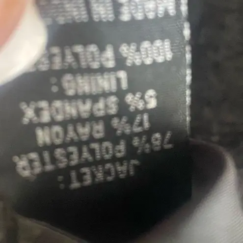 BCX  Heather Gray Single Button Blazer. Size Small. - Image 4