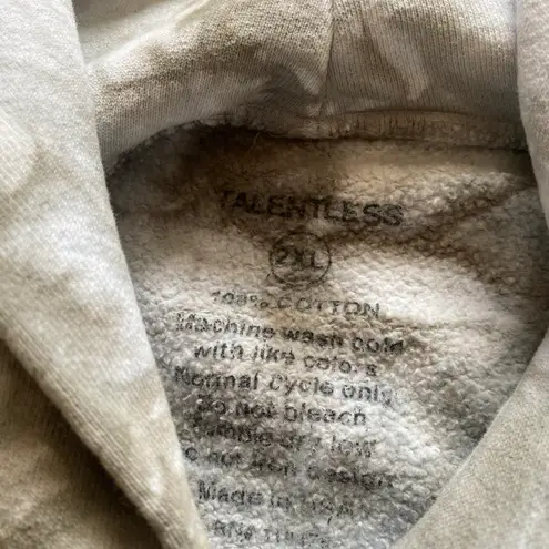 TIE DYE CIRCLE LOGO IN GREY CRYSTAL WASH