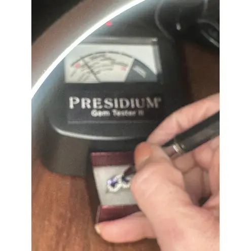 Sterling Silver 2.27ct Tanzanite White Zircon Ring Size 8