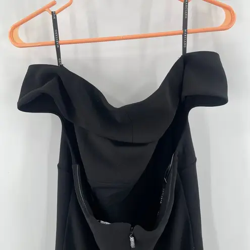Guess by Marciano MARCIANO BY GUESS Dress Size 8 NEW Evening Cocktail Off Shoulder Cutout Blk NWOT