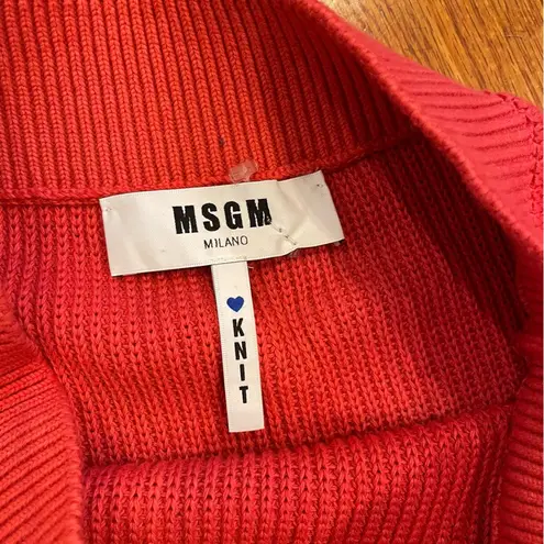 SET SWEATER LONG SLEEVES 🌟 Rare MSGM RTW Spring 2018 Set