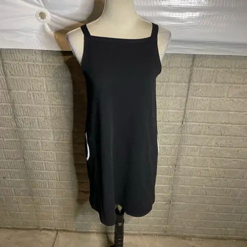 Rove & Roam Black Sleeveless Round Neck Chelsea Swing Aline Dress Size Small