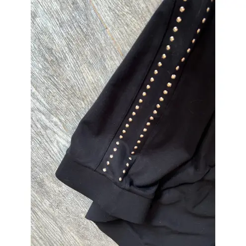 Magaschoni Pull on Ankle Pants Plus Size 2X Gold Studded XXL 2X Stretch Trousers