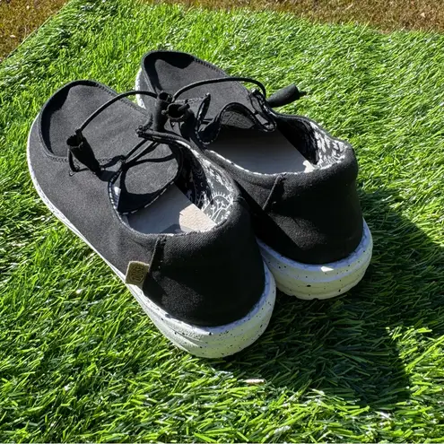 Hey Dude Wendy Women’s Black Casual Shoes Size 7