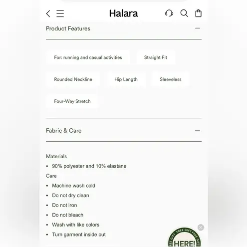 Halara NWT Sheer Round Neck Mesh Longline Running Tank Top Sz XL black