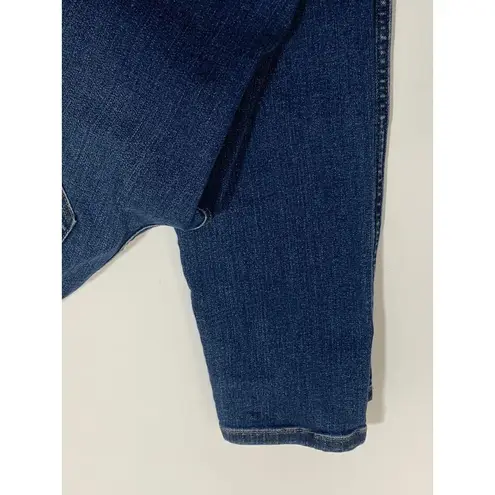 Duluth Trading Womens Denim Pants Skinny Blue Wash Size 6