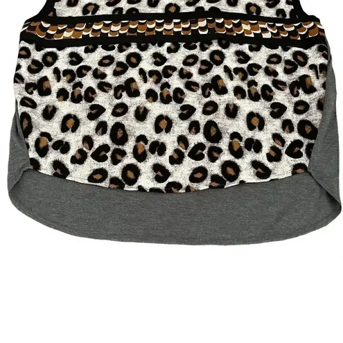 ZARA  Dolman Sleeve Women Lightweight Leopard Blouse Top SZ Small