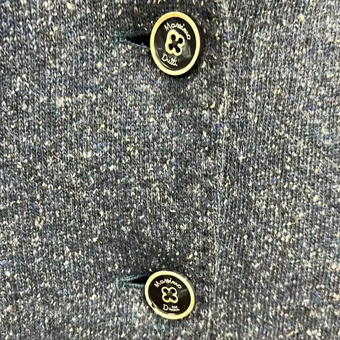 Massimo Dutti Blue Blazer Wool/ Silk Blend Blazer 32