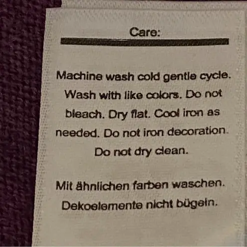 Smartwool purple and black Shadow Pine Tunic sweater Sangria Heather size XS EUC