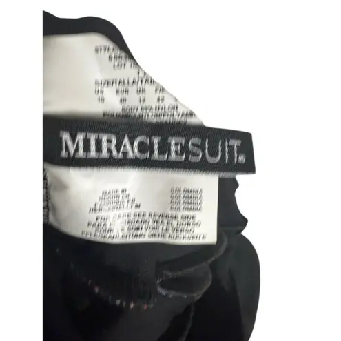 MiracleSuit Stitch It Layered Escape One Piece Slimming Swimsuit Size 10