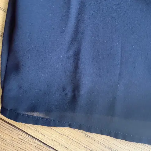 Love Reign Embroidered Babydoll Dress SZ S Black Boho Party Dress Sundress Summer LBD Knee