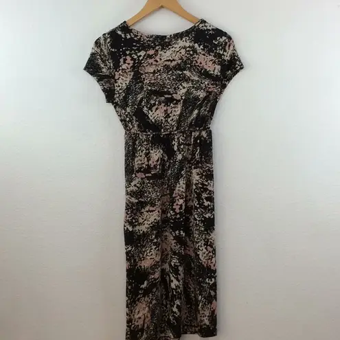 Motherhood Maternity Oh Baby by Motherhood short sleeve faux wrap dress