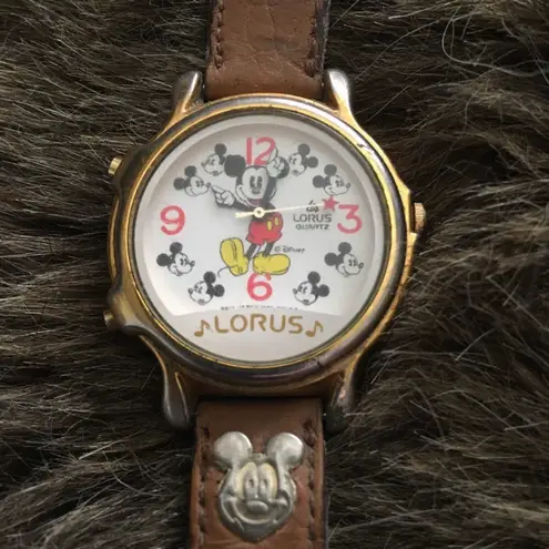 Vintage Lorus Mickey Mouse musical watch