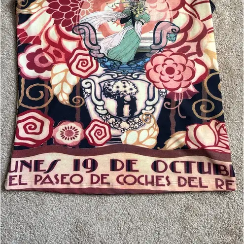 I’vory. Colorful Unique Flore Sleevless Top. Size Medium