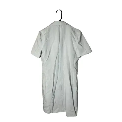 Vintage DBY Dress and Coat Set Gray Paisley Flower Print Size 5/6