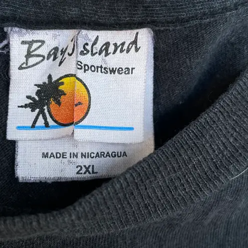 Bay Island Marilyn Monroe Angel Tattoo Wings Black White Graphic T-shirt