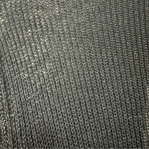 Banana Republic  Black Open Front Duster Cardigan Sweater Linen Blend XL