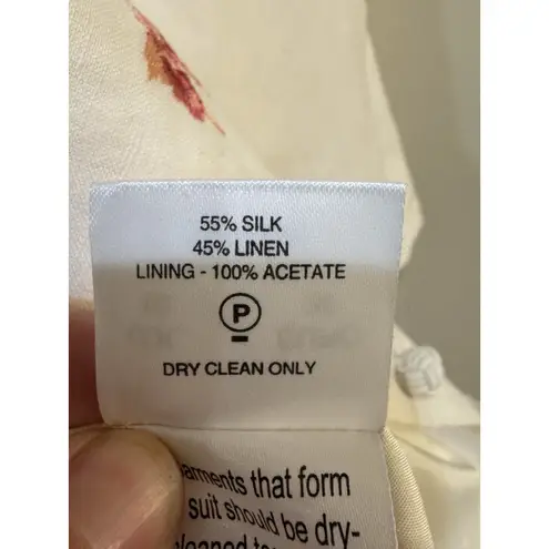 Minuet Silk And Linen 2 Piece Set Embroidered Size Euro 36 US 6