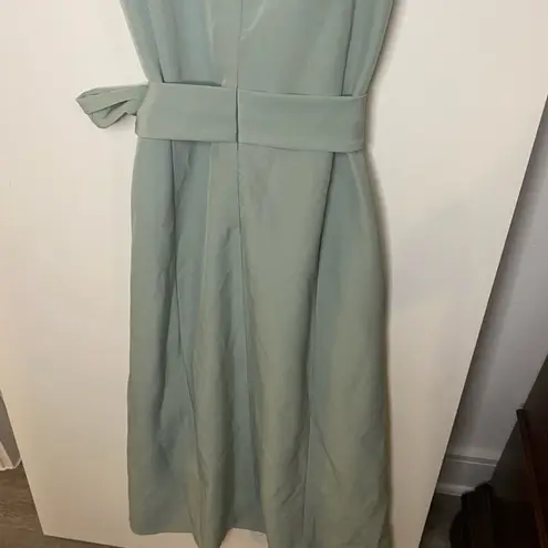 Lavish Lice Lavish Alice Mint green tie waist double split dress size 12