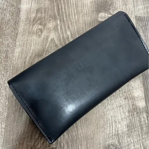 Rag and Bone  Black Leather Sunglasses Case