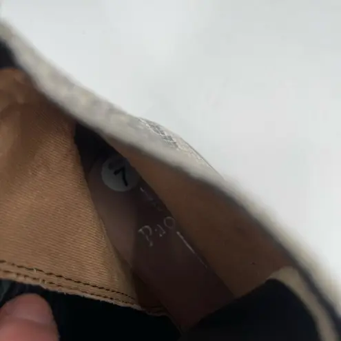 Linea Paolo Boots SZ 7 Trinity Cream Snakeskin Leather NWOT Combat Lace Up NEW Black