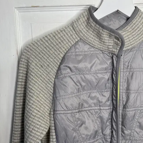 Title Nine Insulated Hybrid Full Zip Running Activewear Jacket W1853 Sz M