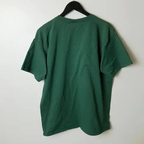 Vintage Edisto Beach SC Green XL Crest Logo USA Made Tee South Carolina Unisex