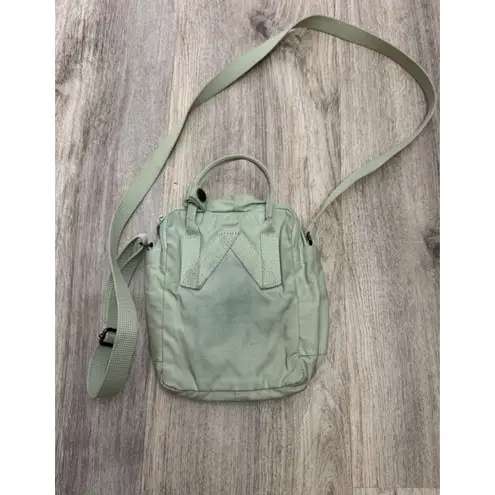 Fjallraven Kanken Mini Crossbody Bag Sage Green Adjustable Strap