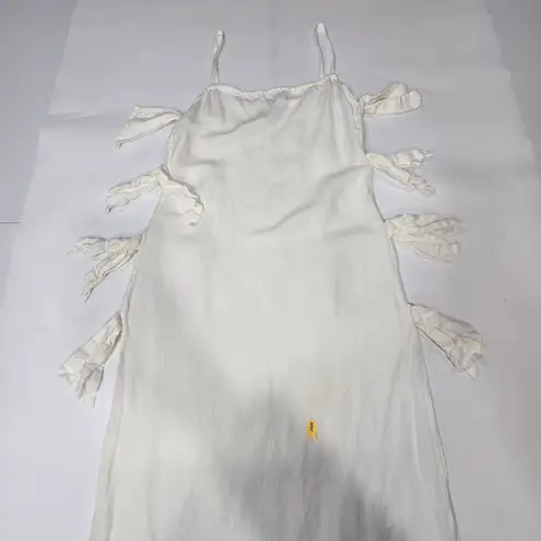 Ostra Brasil Long Beach Cover Up in Off White