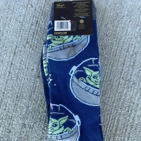 Star Wars  Baby Yoda Mandalorian Socks NEW