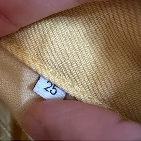 Boyish Butter Yellow Toby Jeans Straight Leg In The Honey Pot Size 25