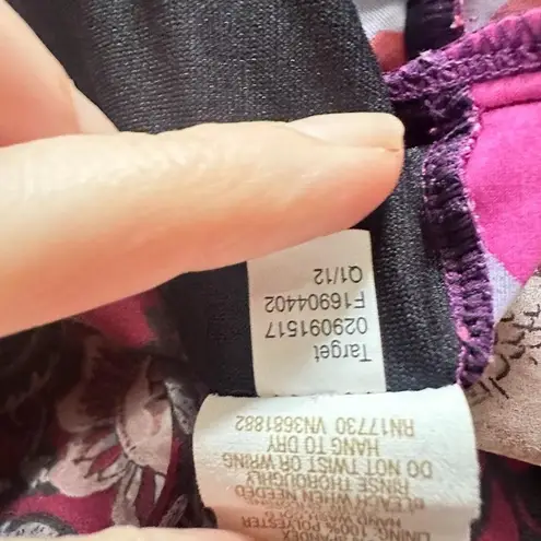 Liz Lange Maternity Womens XXL Swim Tanking Top Beach Resort Cruise Red Purple