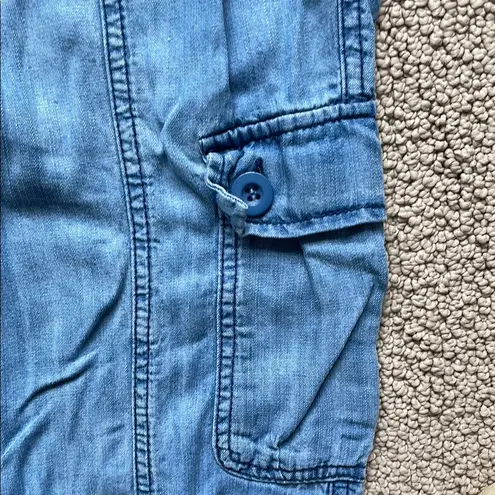 Velvet Heart Light Blue Cargo Jogger Pants