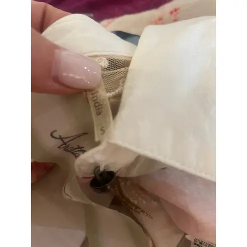 ARATTA Silent Journey Thought of You Shirt Floral FEMININE Top Blouse S Small Pink