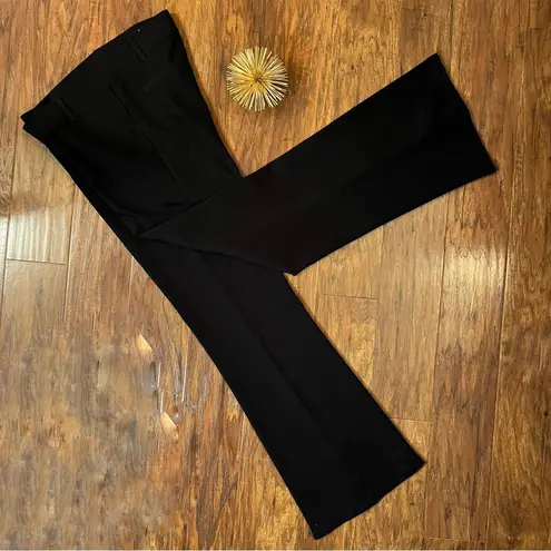 Betabrand Boot Cut Classic Dress Yoga Pant Black Size Large