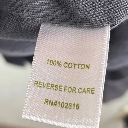 Garnet Hill Knit Jacket Blazer Women's Size 6 Grey 100% Cotton Business Casual