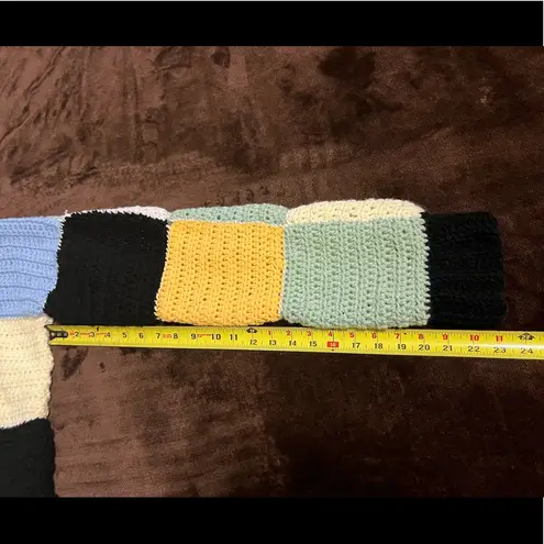 Handmade crotchet Granny Sweater (measurements included) Yellow Size undefined