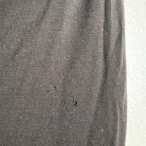 Storq Maternity Size 2 Small Knee Skirt Classic Black Elastic Pull On Stretch