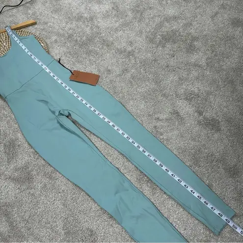 Girlfriend Collective NWT Onesie Scoop Unitard Jumpsuit in Pond Blue Size XS