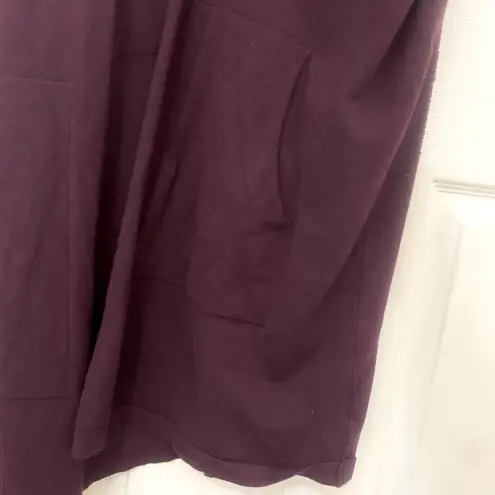 Cyrus Sleeveless Hooded Tunic Length Knit Cardigan