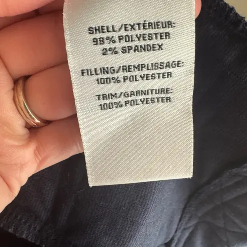 Bagatelle Navy Blue Women's Quilted Jacket