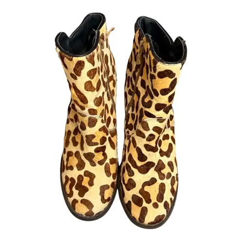 Very Volatile  Los Angeles Animal Print Heeled Booties