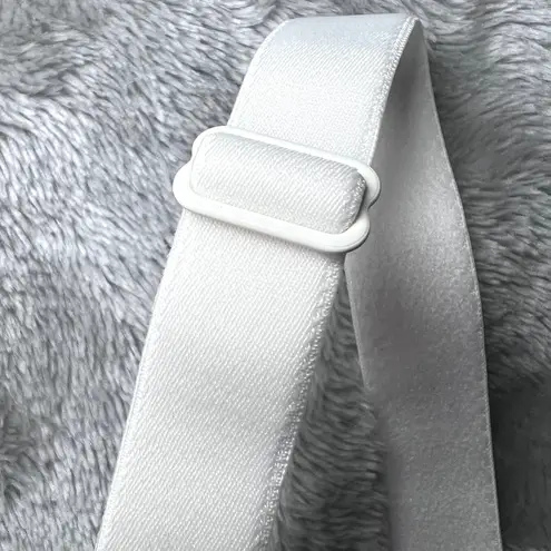 Auden Nursing Lightly Lined Seamless Bra Womens Medium White Adjustable Straps