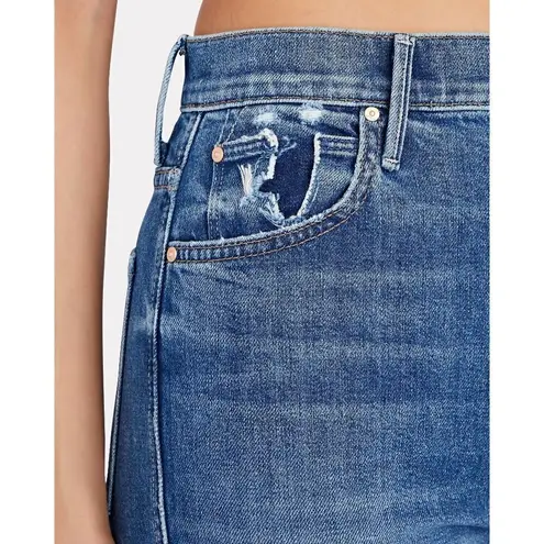 đź’•MOTHER SUPERIORđź’• High Waisted Smokin Double Ankle Jeans Broken Record 32 NWT Blue - Image 4