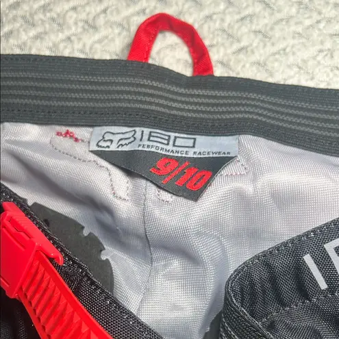 NWT Fox Racing 180 Red and Gray Motocross Pants, women’s 9/10 Size undefined