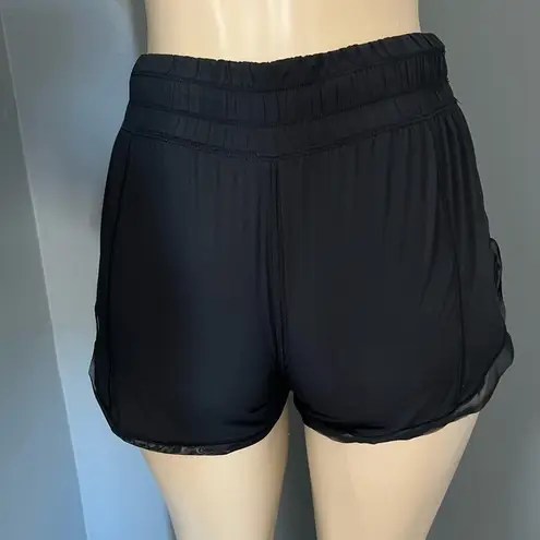 Lululemon -  mesh trimmed shorts no mesh liner!