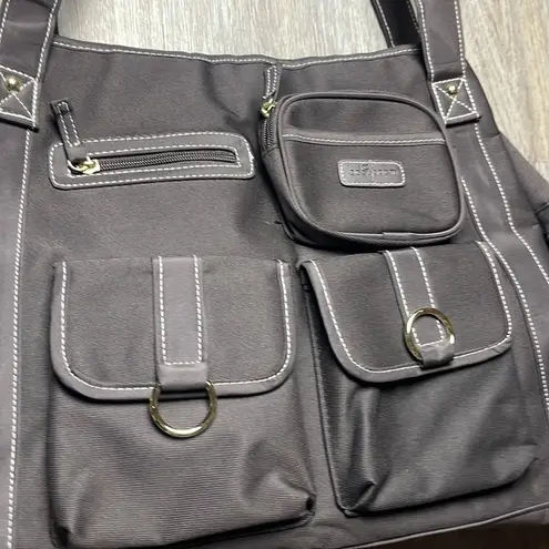 Babyboom, Large Spacious Diaper Bag/ladies Bag Multi Use Lots Of Storage Brown