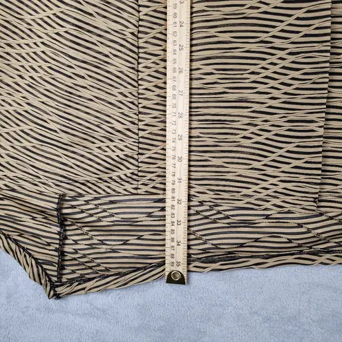 Ali Miles Wavy Textured Striped Semi